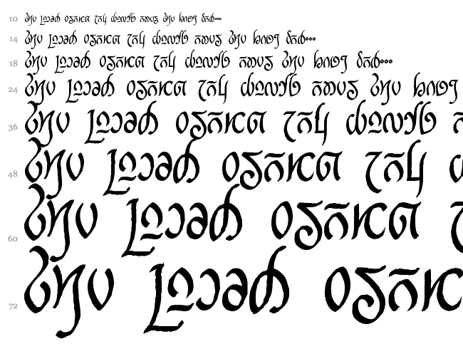 Rellanic font waterfall